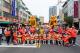 圖3：今（7）日三鳳中街過好年活動由舞獅帶領市長陳其邁、三鳳中街主委伍進昌與多位貴賓熱鬧進場