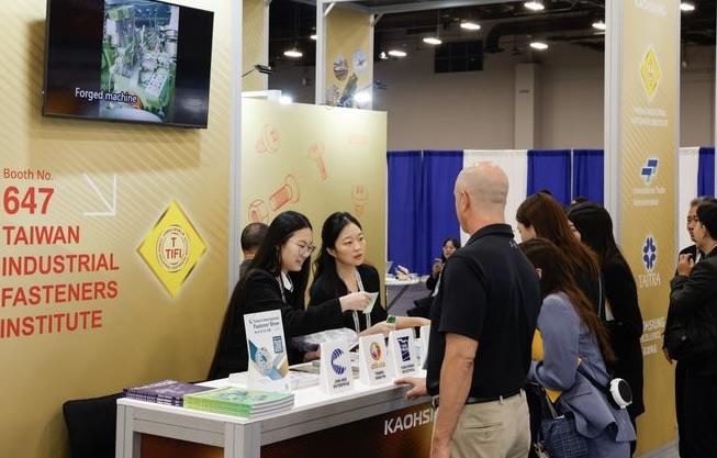 鞏固外銷實力！高市府攜手螺絲公會參展北美最大扣件展  促成商機達...
