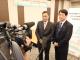 圖說5：高雄市經發局於熊本市辦理「高雄商業品牌前進日本九州招商交流會」分享雙方商業環境與通路布局