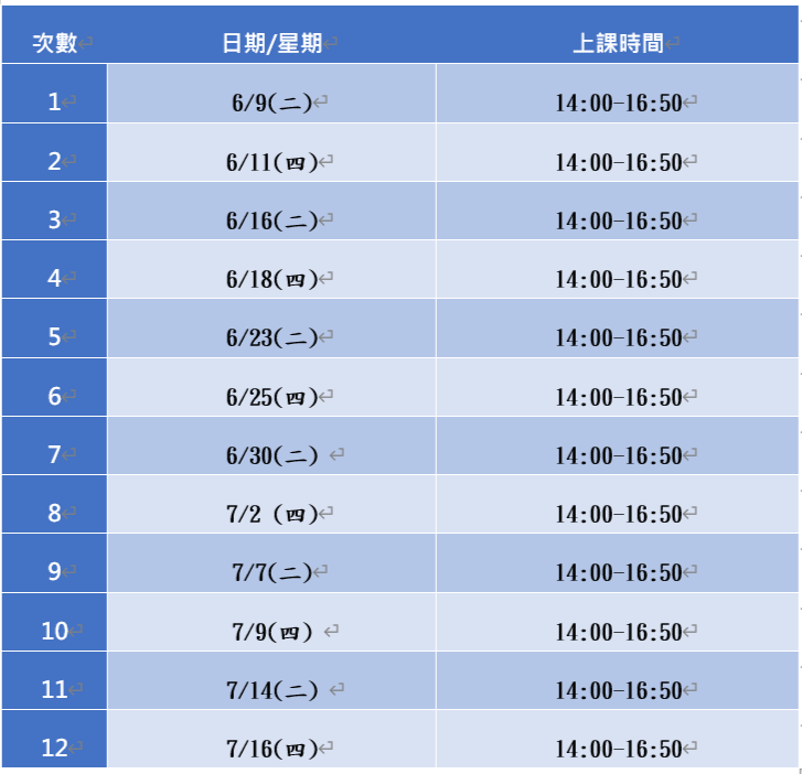 圖檔2-美濃區公所中(高)級客語認證班上課時間表_0