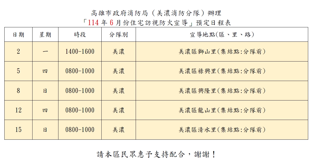 圖檔6月防火宣導
