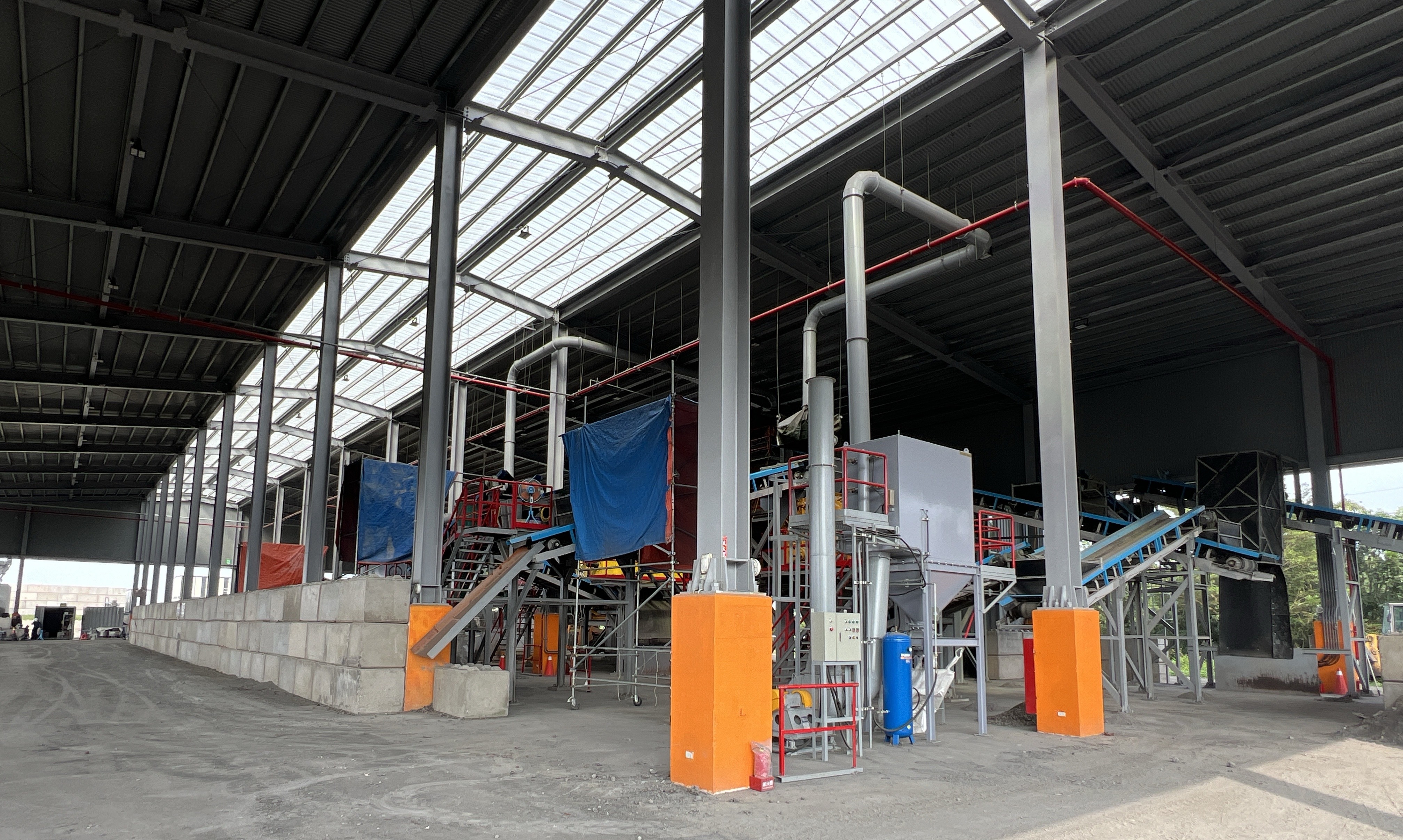 diversified reuse of incineration recycled aggregate