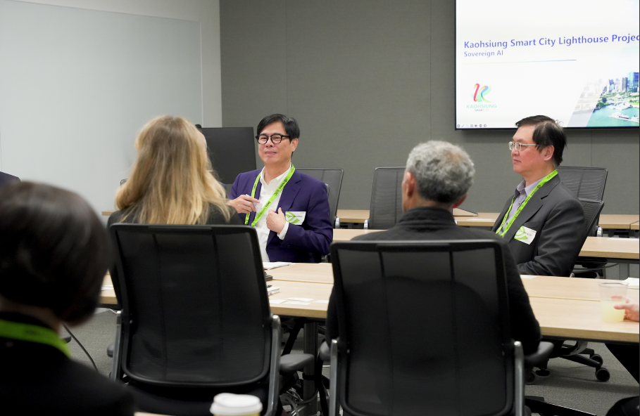 NVIDIA 全球副總裁親自帶領市府團隊參訪 NVIDIA 總部，深入了解全球最先進的 AI 發展環境與企業文化