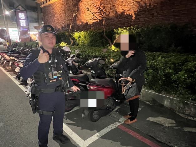 婦人忘記停車處 福德警靈機一動以時間軸追回愛車