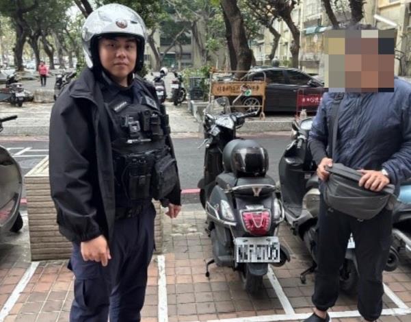 情侶停車未留心地點 凱旋警協助找回