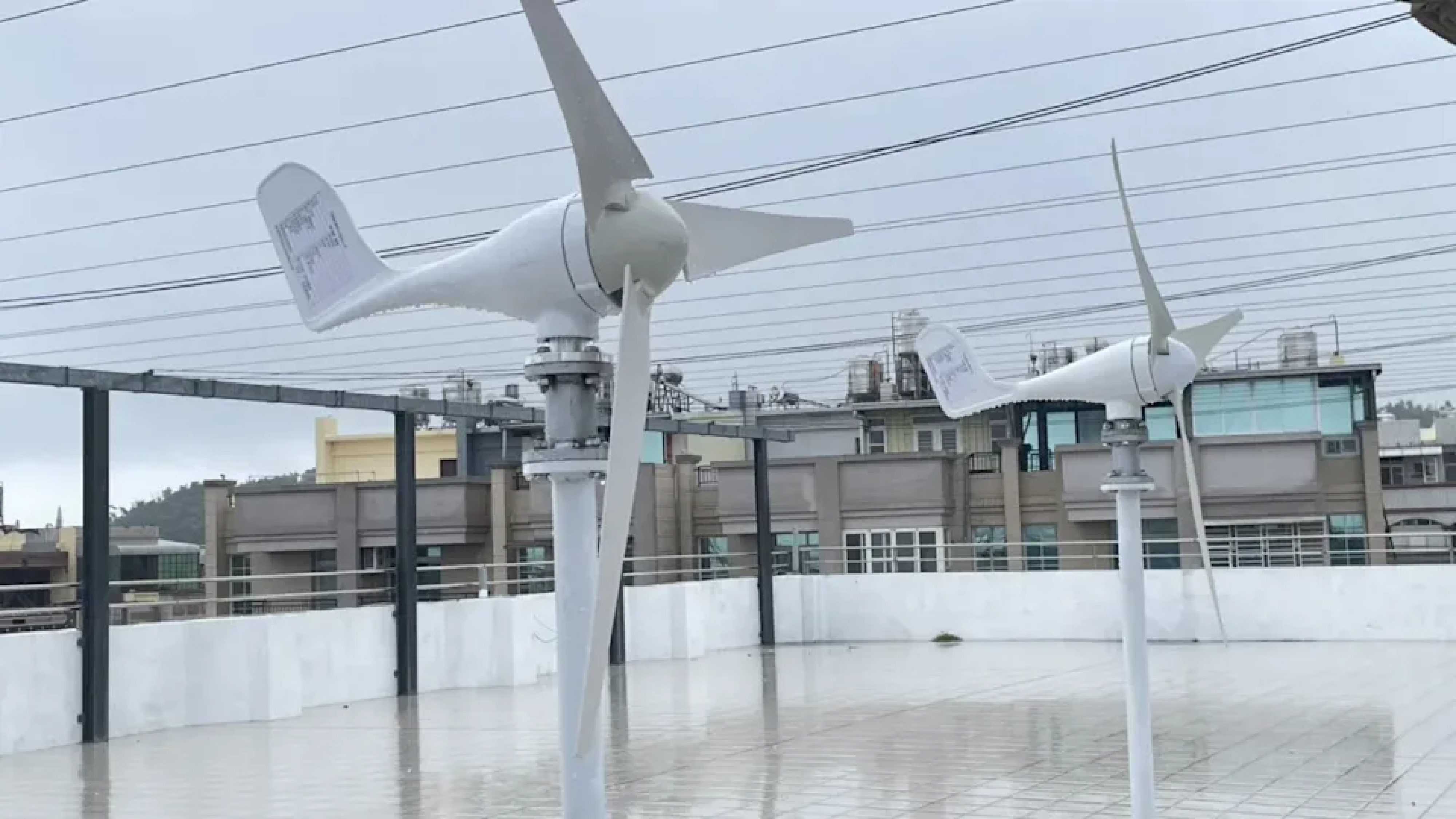彌陀漯底社區-風力發電系統 （圖/高雄市政府環境保護局 提供）