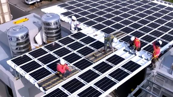 打造淨零城市，友達整合光電建築一體化服務