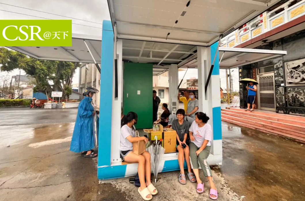 風災期間支援民眾用電的E-CUBE