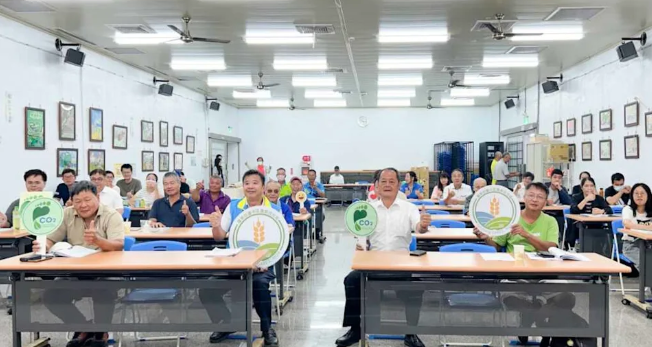 低碳要行動!臺中農改場「農業淨零排放與低碳耕作管理講習」