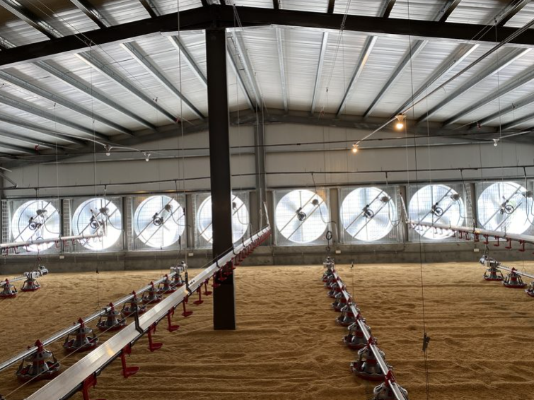 家禽場智慧環控設備（圖片來源／中央畜產會家禽組 黃國盛）