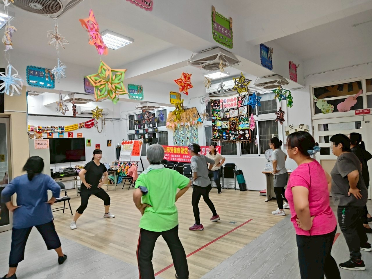 原民健康營造中心辦理健康體適能運動課程