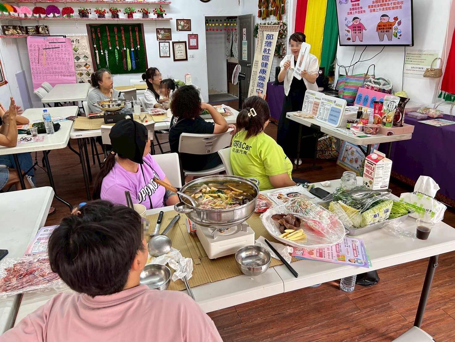 原民健康營造中心辦理低 GI 飲食營養課程