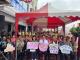 高雄市政府衛生局張素紅科長、林重慶院長、在地民意代表、里長及社區據點長輩共同合影