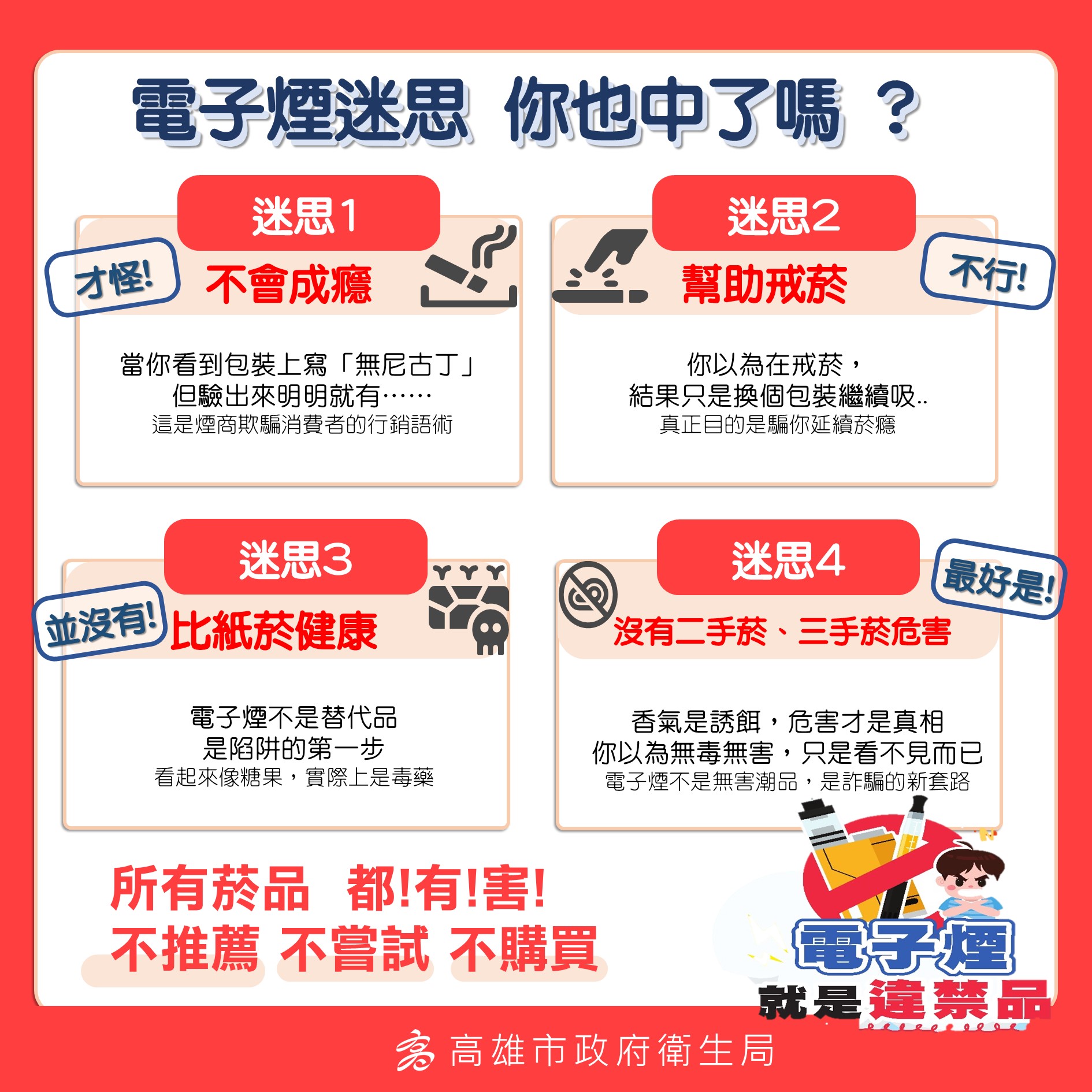 電子煙迷思你也中了嗎