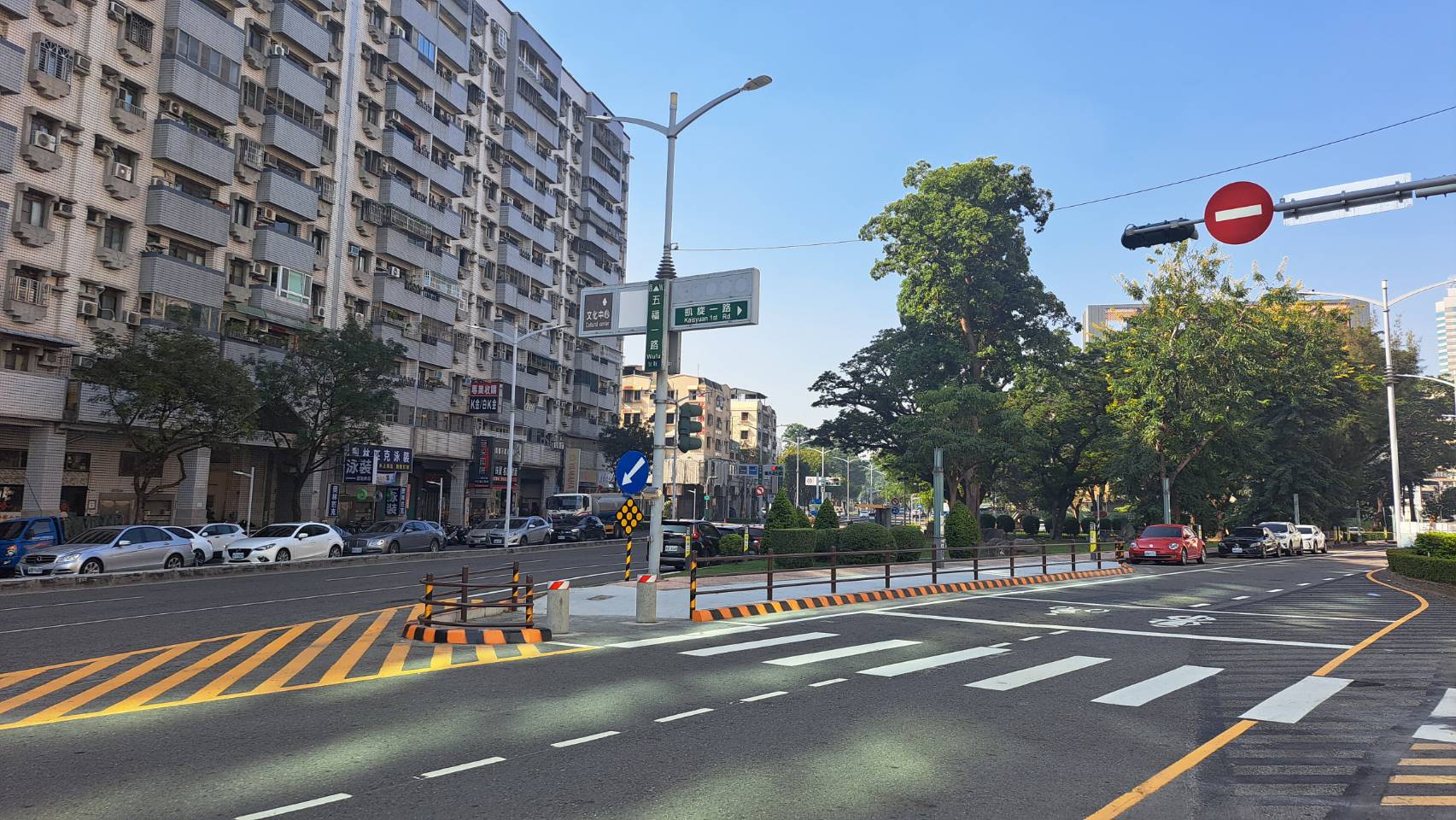 通行更安全！ 苓雅中正五福凱旋路口改善完成