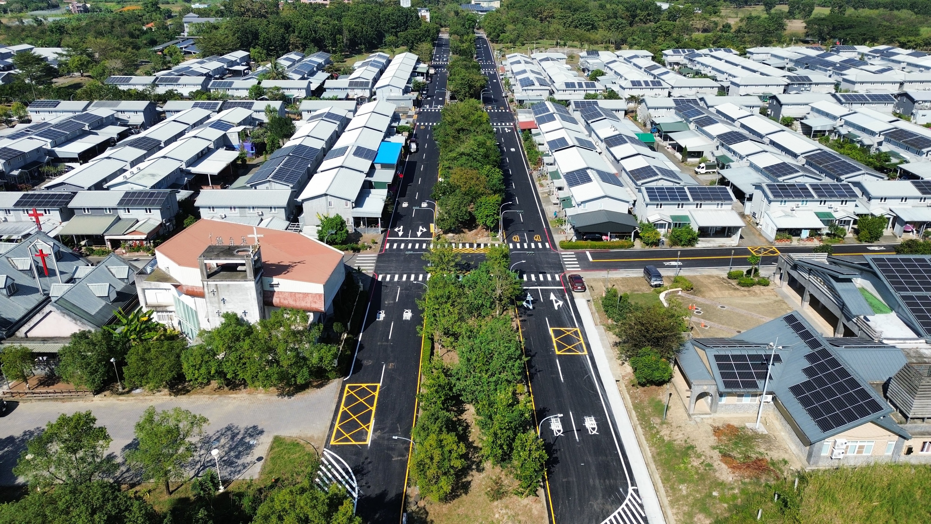 杉林大愛園區道路安全升級 友善行人從心出發