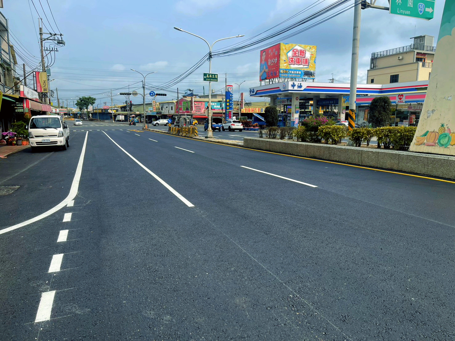 循環材料再利用 斥資4,300萬全面翻新大寮新厝路