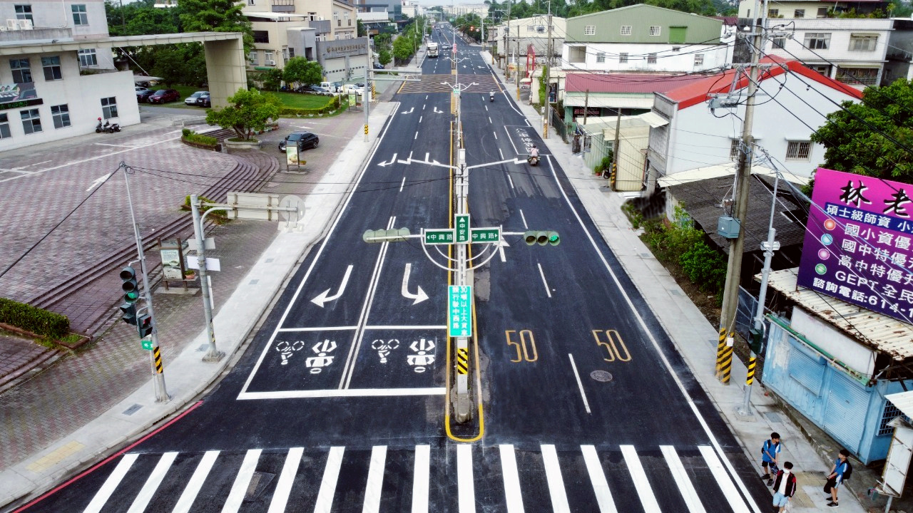 減碳改造燕巢中安路 建構綠色友善通行環境