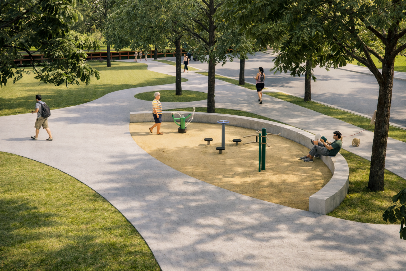 鳳山公兒10公園改善工程啟動　 打造健康友善的鄰里休憩空間