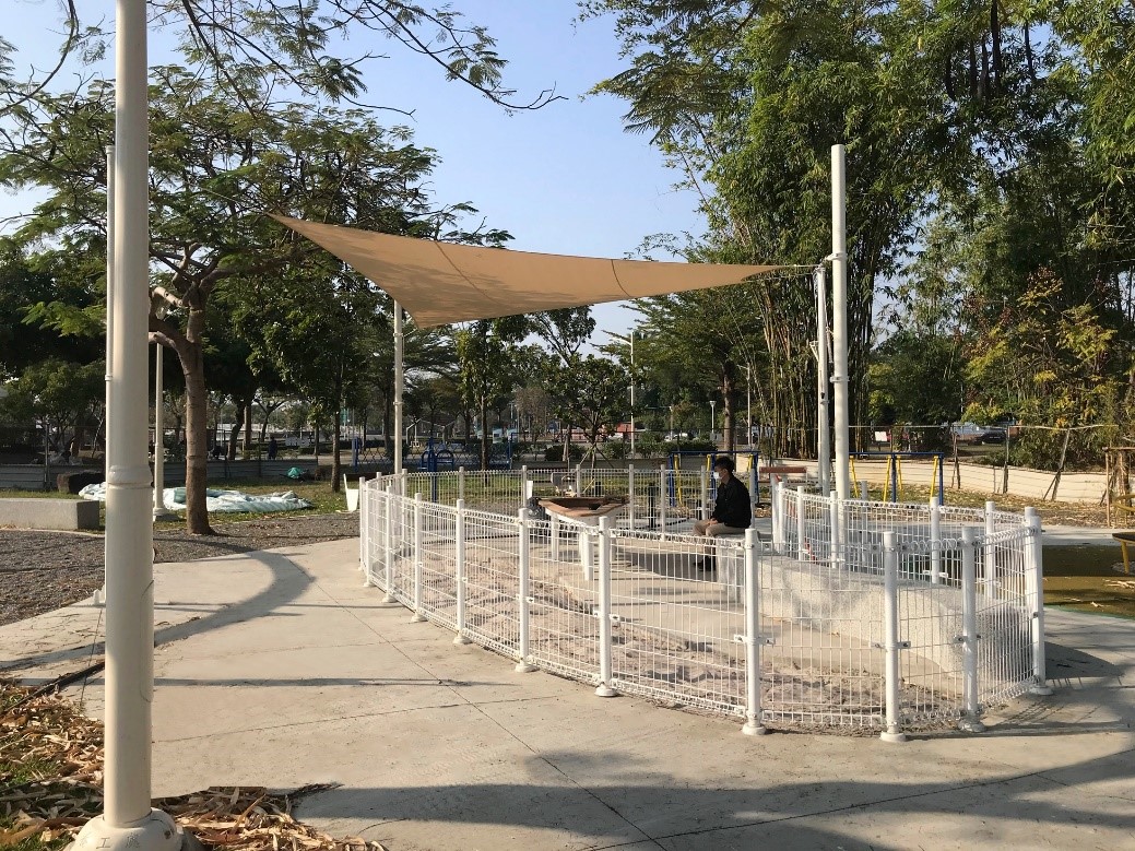 岡山河堤公園_共融式沙坑