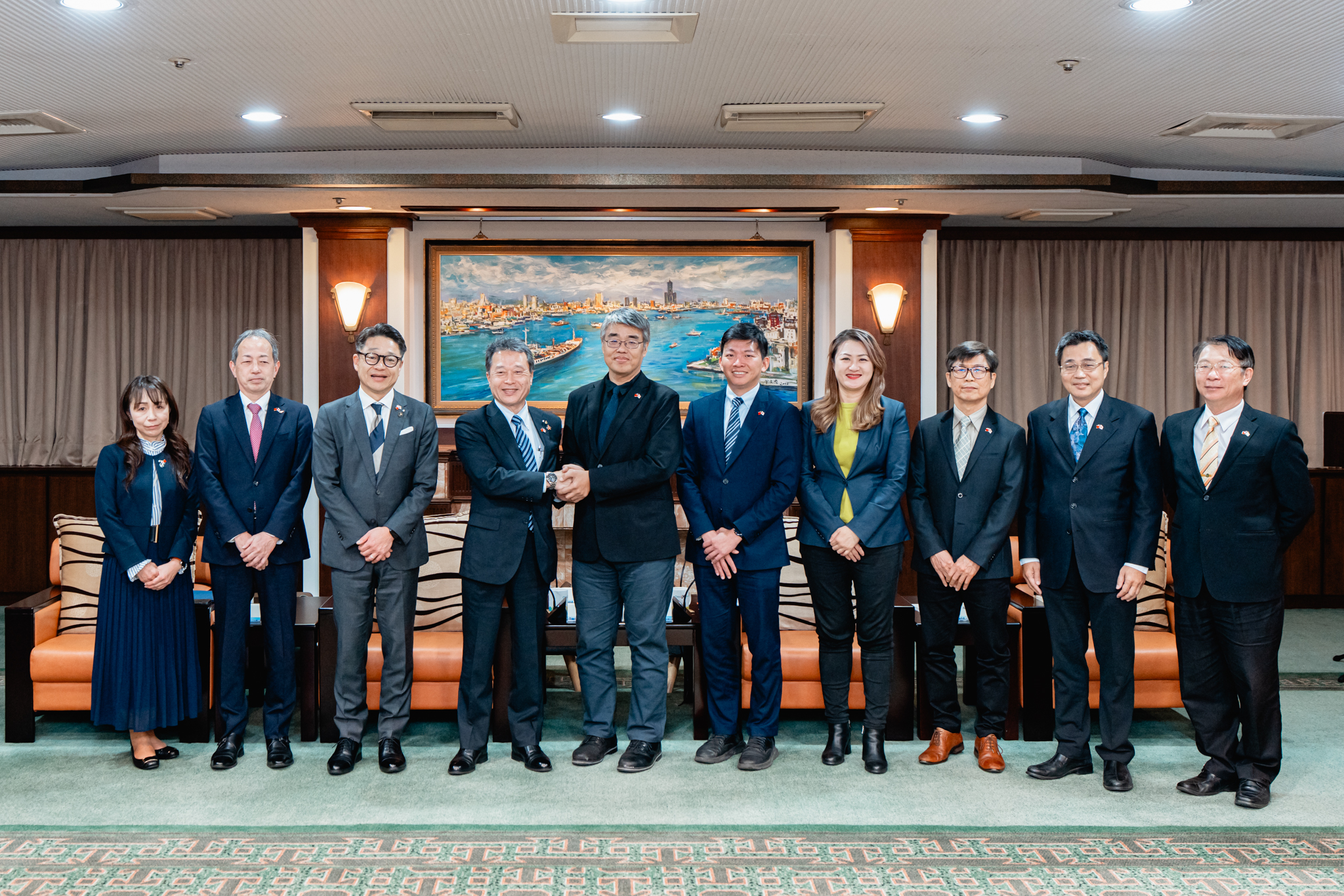 十年情誼再深化 日本三重縣知事一見勝之訪高拓展多元合作