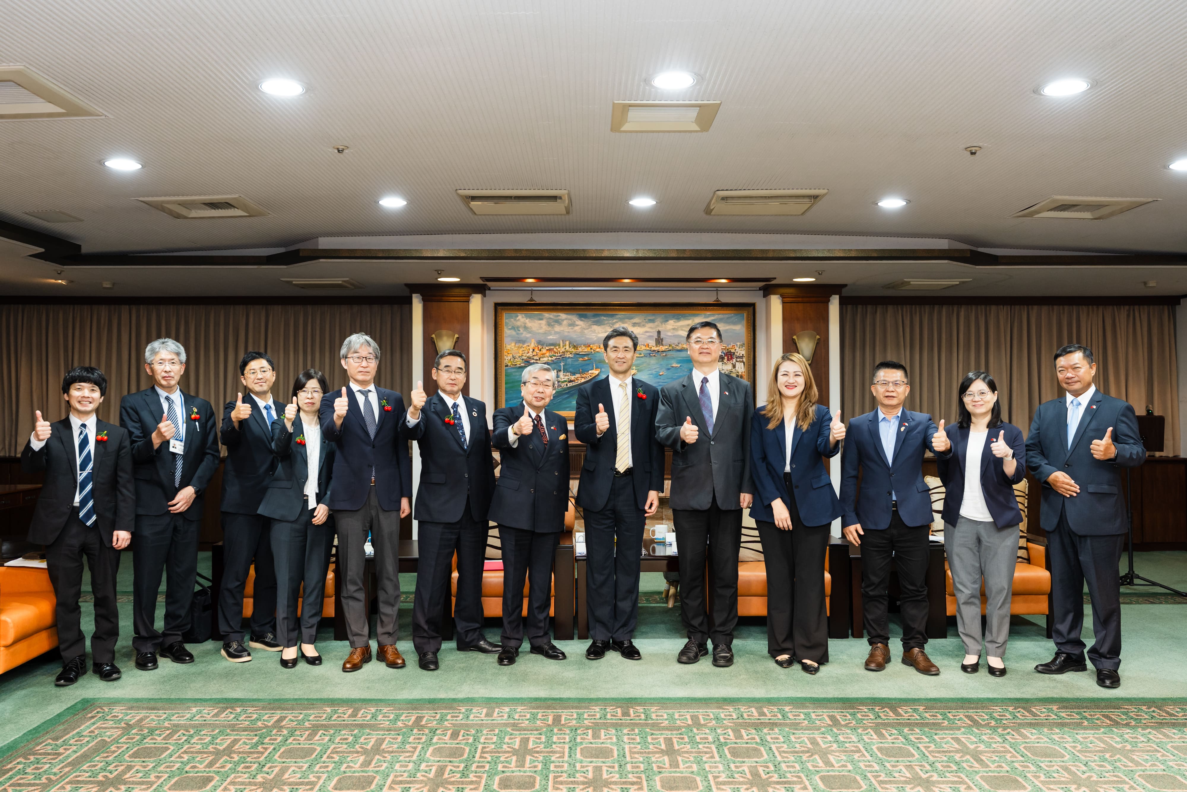 高雄與日本山形縣友好交流十週年！山形縣副知事率團訪高 深化觀光、教育及農產合作