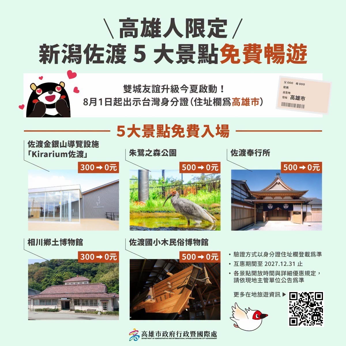 日本新潟縣佐渡市互惠