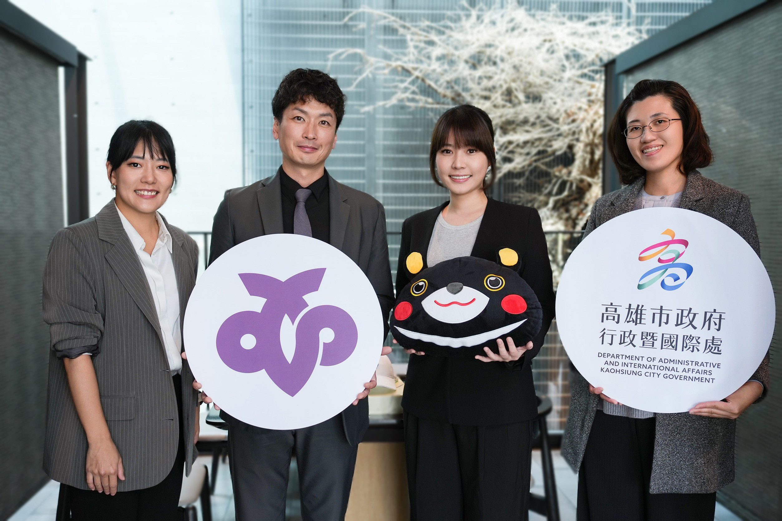 城市外交新頁！陸奧市首派職員駐點高雄登上NHK  國際交流受矚
