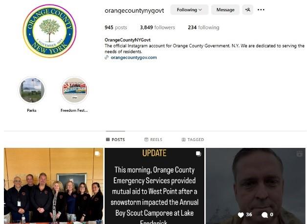 Orange County Official Instagram[Open in new window]