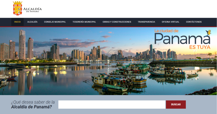 Panama City Government website[Open in new window]