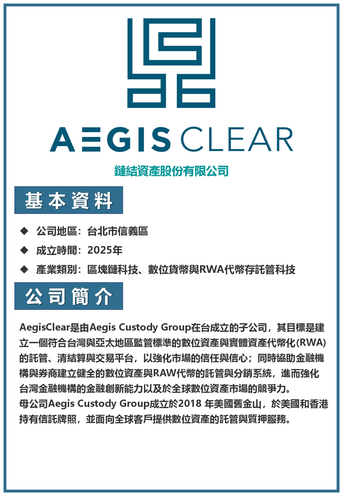 鏈結資產股份有限公司