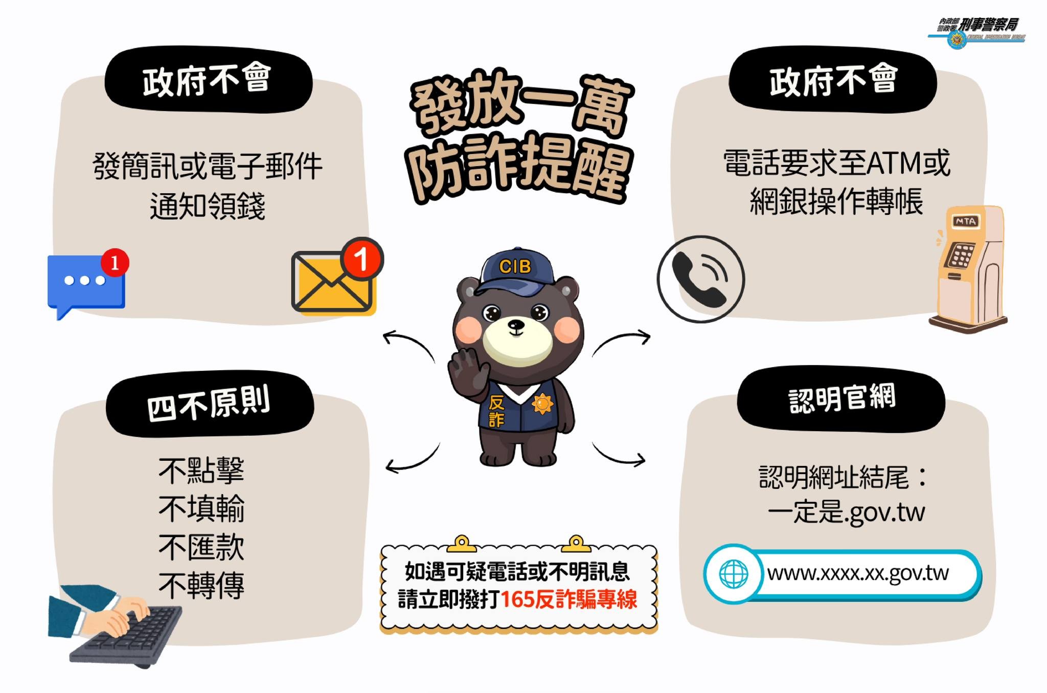 反詐騙宣導