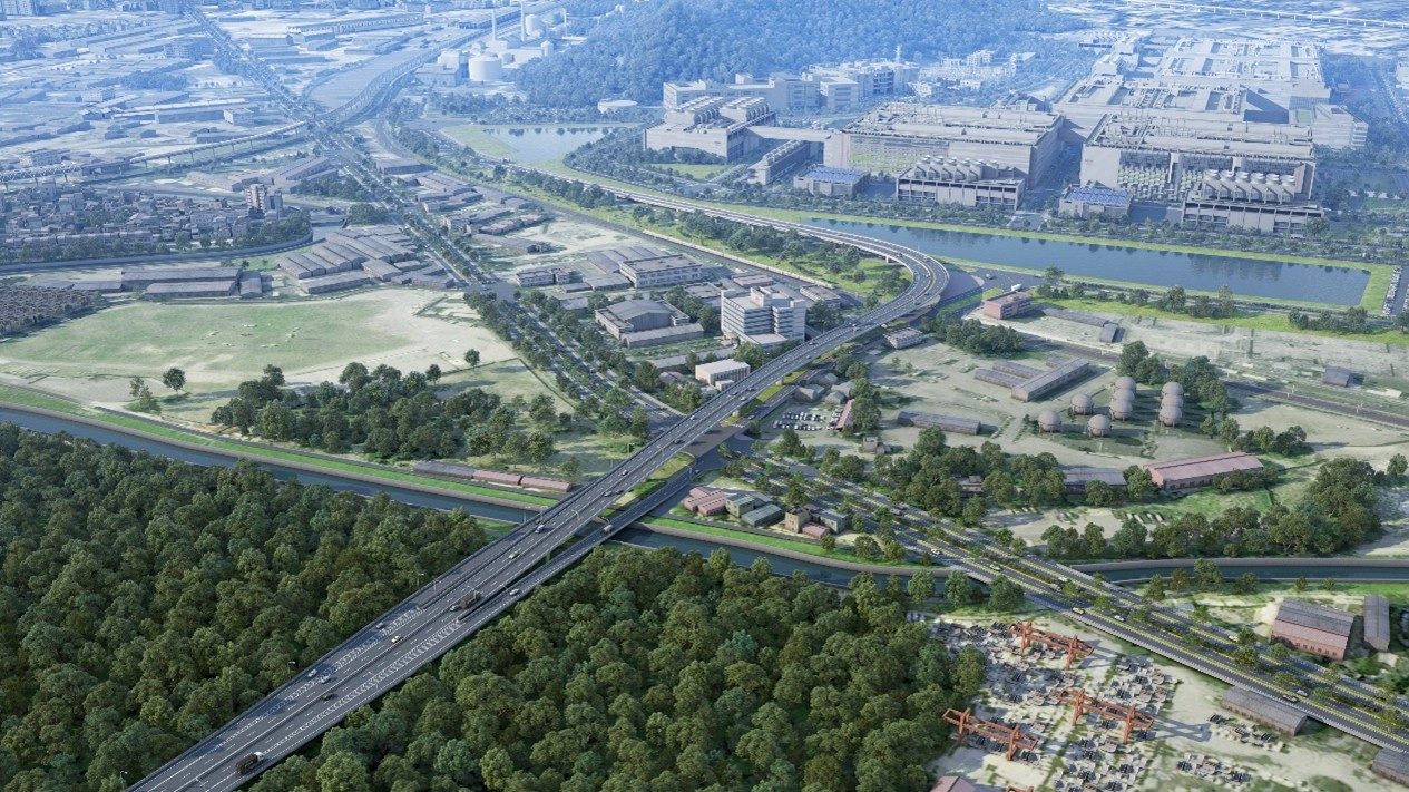 楠梓園區增設匝道動土　 陳其邁：完善聯外路網提升產業量能