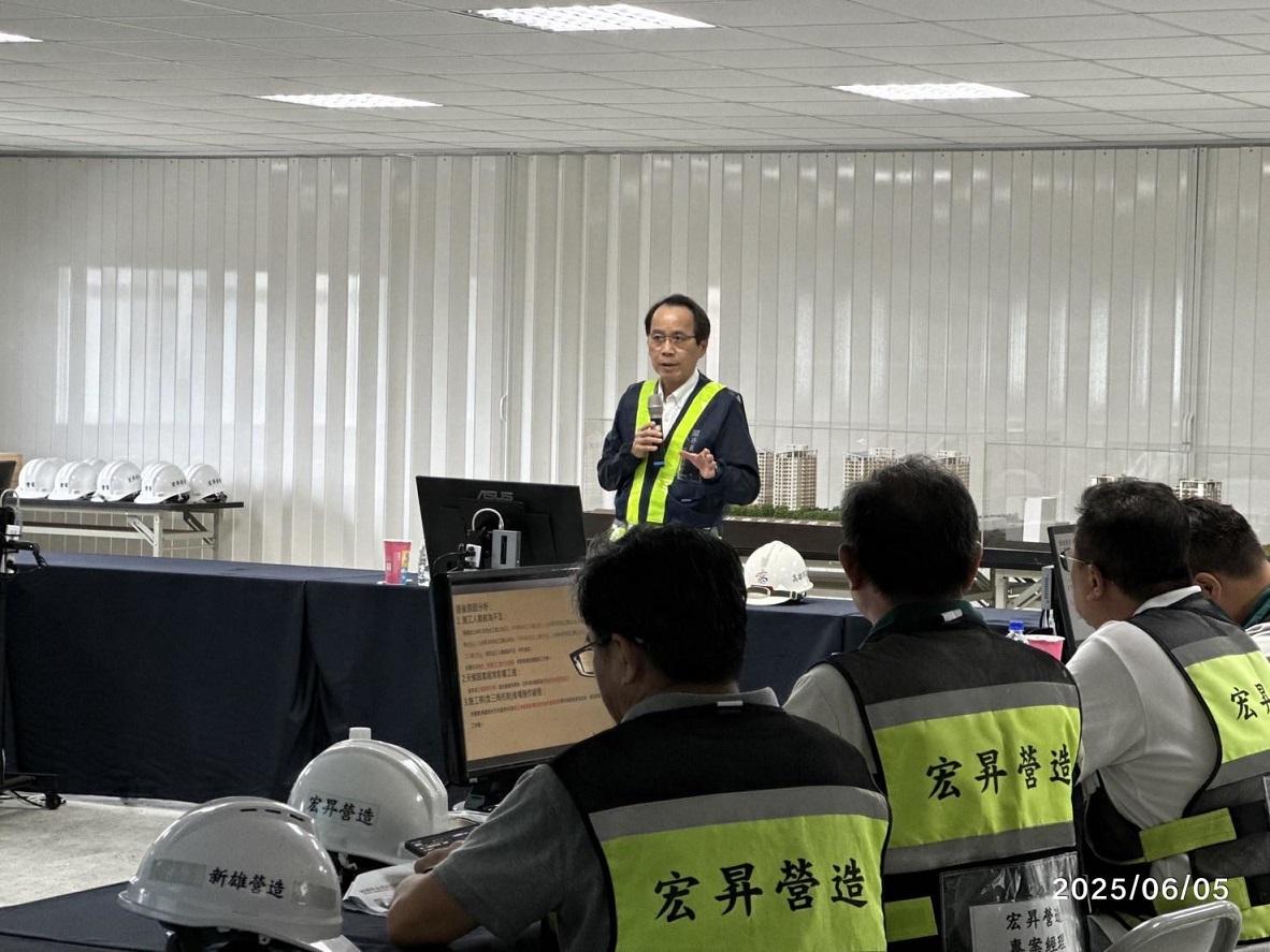 林副市長視察大鵬九村社會住宅新建工程