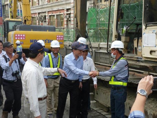 自立陸橋拆除開工祭祀祈福