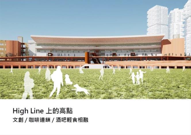 中正運動場華麗轉身成為Kaohsiung Highline