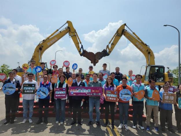 梓官區通安大橋改建動土 ! 連接楠梓、梓官地區交通路網