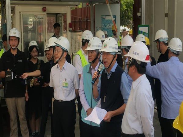 韓市長蒞臨長照工地