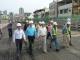 李副市長率工務團隊進行工地視察