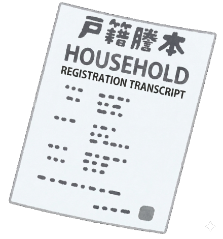 英文戶籍謄本