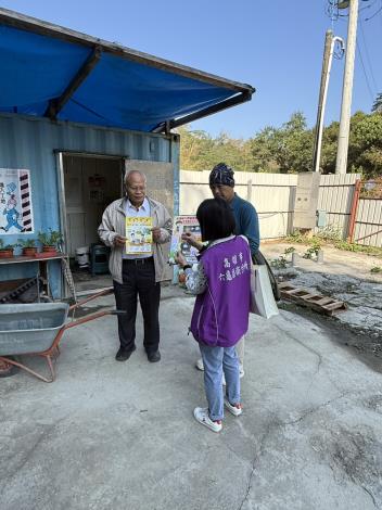 2026/2/10天台山工地員工宣導漢他病毒及登革熱防治