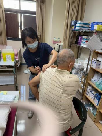 114年10月6日中秋節流感疫苗開打設站(六龜衛生所)活動