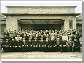 Photo of township office personnel in the early days