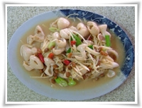 Intestine fried with ginger Intestine fried with ginger