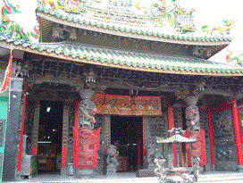 Old Town Cheng Huang Temple scene